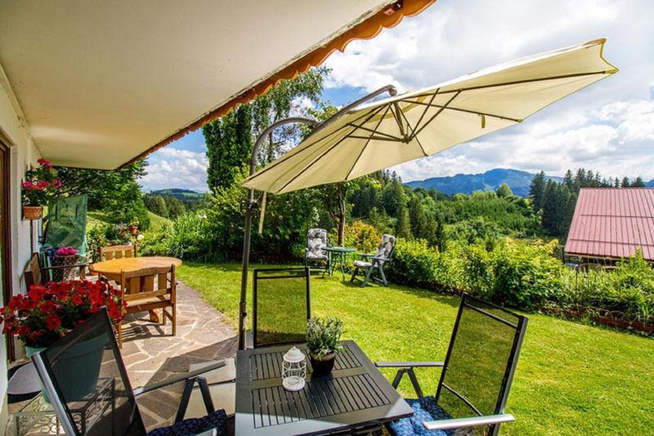 Ferienwohnung Haus Bergblick Oy-Mittelberg Exterior foto