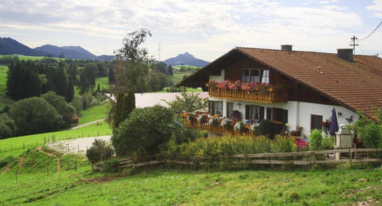 Ferienwohnung Haus Bergblick Oy-Mittelberg Exterior foto